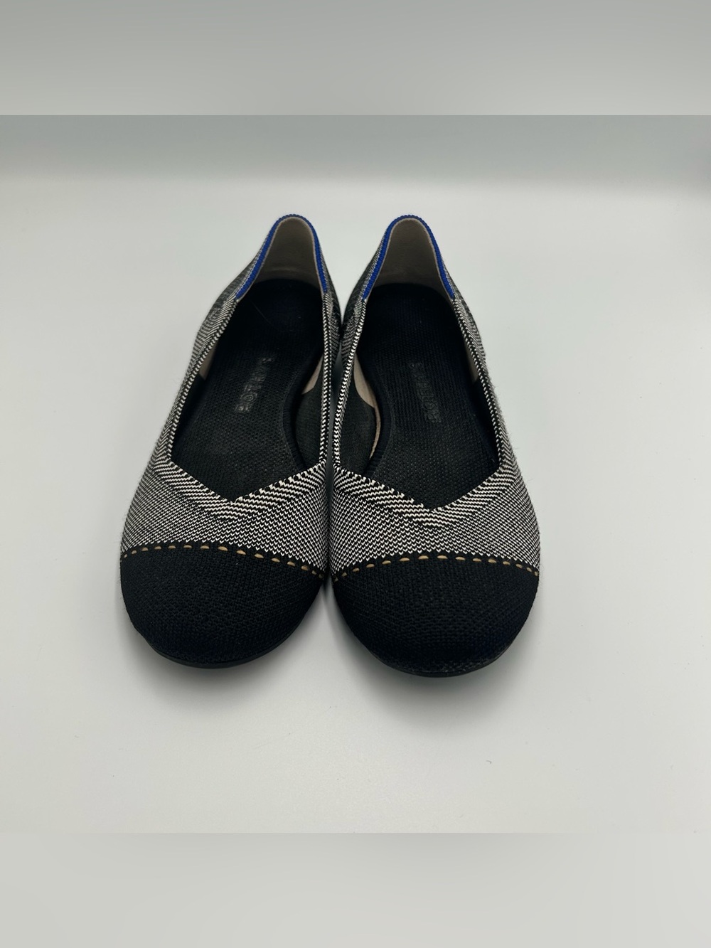 Rothy’s The Loafer Grey Mist Captoe Women’s Size 6.5 Flats Slip On